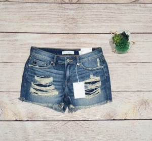 NEW!!! Women's Kancan mid rise ESTILO shorts Sz.7/27 - Picture 1 of 2