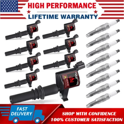 Bobina de encendido y bujía para Ford Explorer Sport Trac 2007-2008 4,6 L V8 DG511 Foto 1 de 4