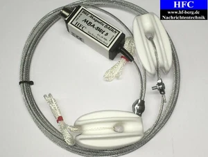 MBA-SWL 5 S Langdrahtantenne 5 m, mit Balun & Iso-Eier weiß (3534) - Picture 1 of 4