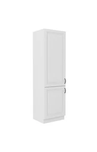 Küchen Hochschrank 60 cm Stilo Weiss Küchenzeile Küchenblock - Bild 1 von 6