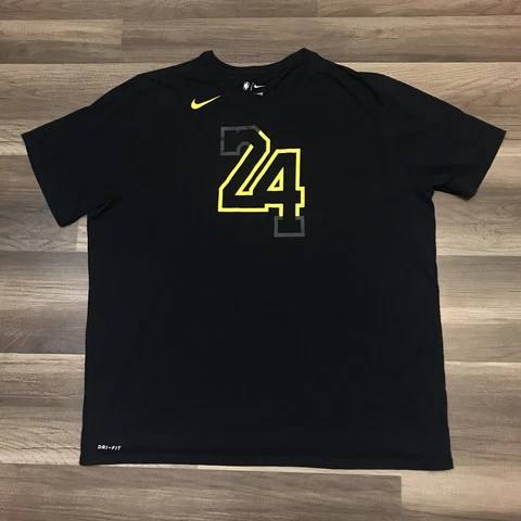 Nike Dri Fit Kobe Bryant LA Lakers City Edition Shirt Sz 3XL (890847-010) Cover