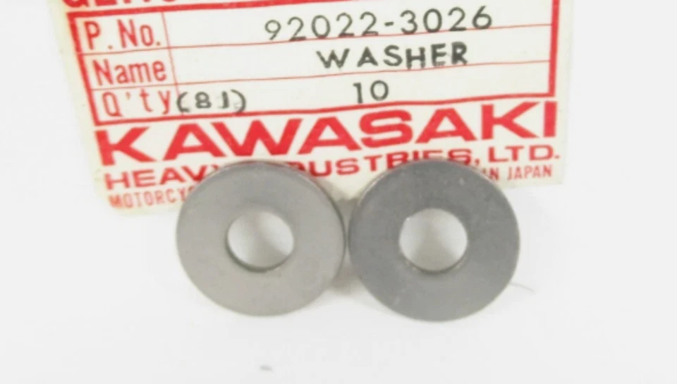 1996-2024 KAWASAKI Jet Ski 1100 STX DI 1200 STXR STX12F OEM Washer, Plain QTY 2 - Image 1 of 1
