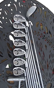 JOHN DALY COMBO SET ,4 HYBRID , 5-SW + PUTTER ALL STEEL REG FLEX - Picture 1 of 22