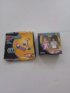 Make-It Blocks Actress & Doctor Figures + Fashion Life Blocks - New - Picture 1 of 2