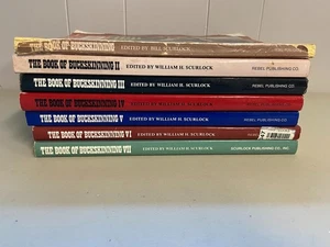 (7) Volume Lot The Book Of Buckskinning I-VII Muzzleloader Magazine Wm. Scurlock - Picture 1 of 9