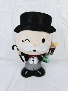 Mr Monopoly weiches Plüschtier 85. Jahrestag Onkel Milburn Pennybags mit Etikett - Bild 1 von 17