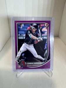 2025 Bowman - Corbin Carroll #96 Fuchsia /299 - Bild 1 von 2