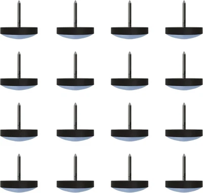 Nail on Furniture Glides for Chairs & Tables - 1 Inch, 16 Pack - Chair Leg Floor - Image 1 of 4