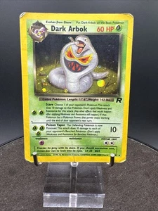 Pokémon TCG Dark Arbok 2/82 Team Rocket Holo - Picture 1 of 24