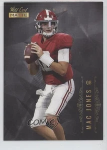 2021 Wild Card MATTE Silver Mac Jones #MBC-3 Rookie RC - Picture 1 of 4