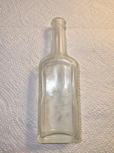 Vintage Chas H Fletcher CASTORIA Elixer 6" Klarglasflasche - Bild 1 von 4