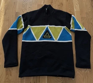 Vintage SOS Sportswear of Sweden Skipullover Herren Größe M schwarz - Bild 1 von 14