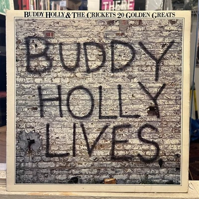 [ROCK/POP]~VG+ LP~BUDDY HOLLY & The CRICKETS~20 Golden Greats~[1977~MCA]~UK IMPO - Image 1 of 4