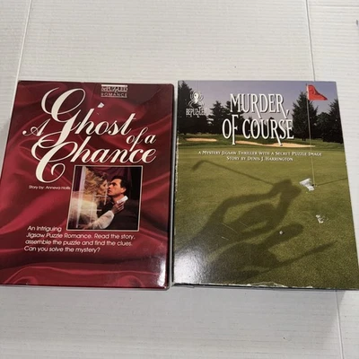 Vintage Bepuzzled! mystery puzzles. A Ghost Of A Chance And Murder, Of Course! - Image 1 of 4