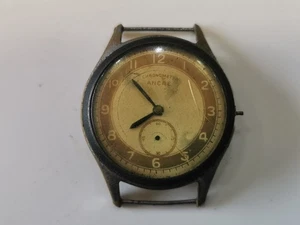 MONTRE HOMME VINTAGE SWISS MADE CHRONOMÈTRE ANCRE - Photo 1/3