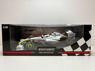 MINICHAMPS Brown GP BGP 001 Jenson Button Winner Australian GP 2009 1/18 Scale - Image 1 of 4