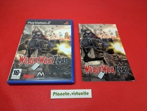 WORLD WAR ZERO SONY PS2 EUR FR 🌟 NO DISC  - Picture 1 of 4