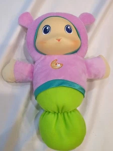 Playskool Glo Wurm 9' Stofftier für Babys mit beruhigenden Melodien rosa Lichter Umarmung - Bild 1 von 1