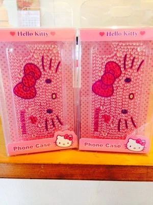 Hello Kitty Bling Bling Pink Phone Case For Iphone 5/5s - Image 1 of 3