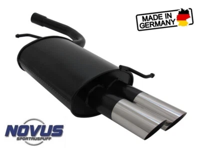 Marmitta Sportiva Scarico Terminale Audi A4 B6 Avant 2001-2004 1.8T 2.0 1.9TDI - Immagine 1 di 4