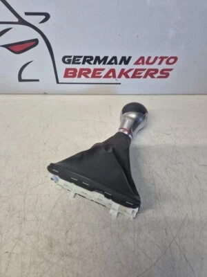 Audi S3 2018 perilla de cambio de cuero automática S Line S Tronic 8V2713139N puntada roja Foto 1 de 4