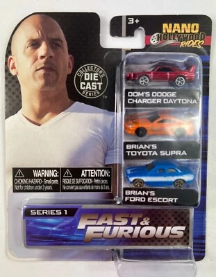 Nano Hollywood Rides Transformers 3-Pack Series 1 Jada 1:64 Free Shipping  NC6 - Image 1 of 3