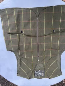 Chaleco Chaleco Chaqueta Barbour Trapper Endurance Para Hombre Oliva Tweet Lana Talla XL - Imagen 1 de 4