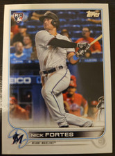 2022 Topps Nick Fortes #333 - Miami Marlins