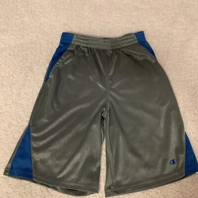 Champion Gray and Blue XL Kids Shorts - Image 1 of 4