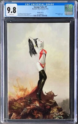 Savage Tales 1 CGC 9.8 Suydam Virgin Variant Red Sonja 2007 Homenaje Vampirella Foto 1 de 4
