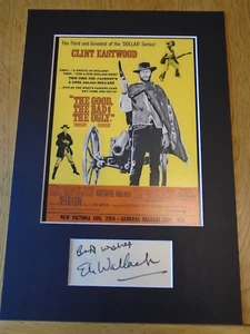 Eli Wallach original signed authentic Autogramm - UACC / AFTAL. - Bild 1 von 2