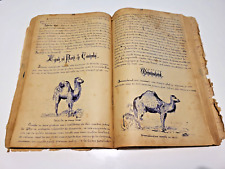 UNIQUE 1897 hand written manuscript 372 pages farming book with many drawings
