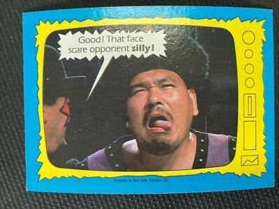 1987 Topps WWF The Superstars Speak! #75 Killer Khan - Wrestling WWE - Image 1 of 2