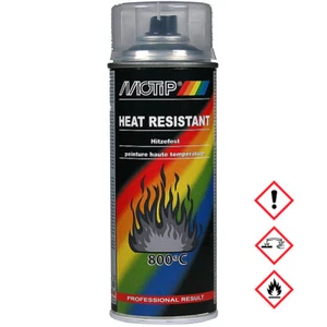 Motip Hitzefest Klarlack Hochtemperaturbeständig bis 800 Grad 400ml - Picture 1 of 1