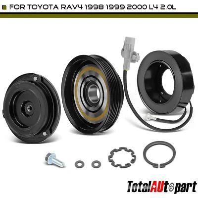 New AC Compressor Clutch Kit with 5-Groove for Toyota RAV4 1998-2000 L4 2.0L GAS - Image 1 of 4