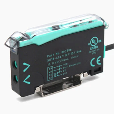 Fiber Optic Sensor FOS for Pepperl+Fuchs SU18-40a/110/115/126a 803586 - Image 1 of 4