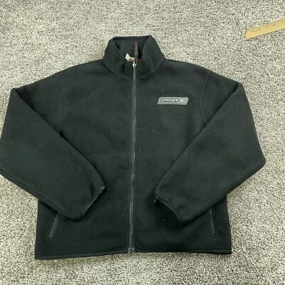 Spyder Jacket Womens Size 8 Black Full Zip Windbreaker Fleece Coat Ladies - Image 1 of 4