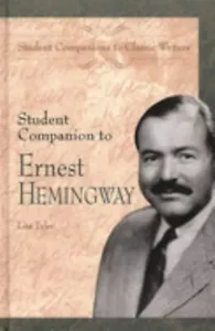Student Companion to Ernest Hemingway Hardcover Lisa Tyler - Picture 1 of 2