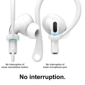 3 Pairs Silicone Ear Hook For Air Pods Pro Anti-Slip Cover Holder Accessories - Photo 1 sur 14