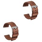  2 Pcs Canvas Strap for Smart Watch Band Watchbands Mens Watches Wristbands