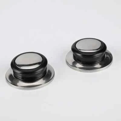 2-piece Pot Cover Replacement Handle Universal Kitchen Handheld Cookware Handle - Image 1 of 4