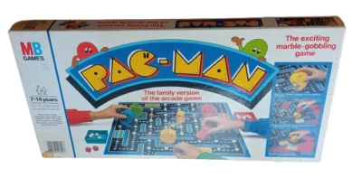 Pac-Man Board Game based on Arcade Game 1982 Namco Ltd MB Games  2-4 Player Game - Image 1 of 4