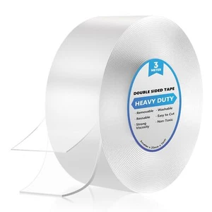 joyliveCY Nastro Biadesivo Extra Forte Trasparente Rimovibile Multifunzione P... - Imagen 1 de 8