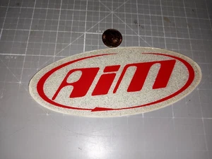 Adesivo/decalcomania AIM GLITTER Racing ORIGINALE vecchio stock - Foto 1 di 1