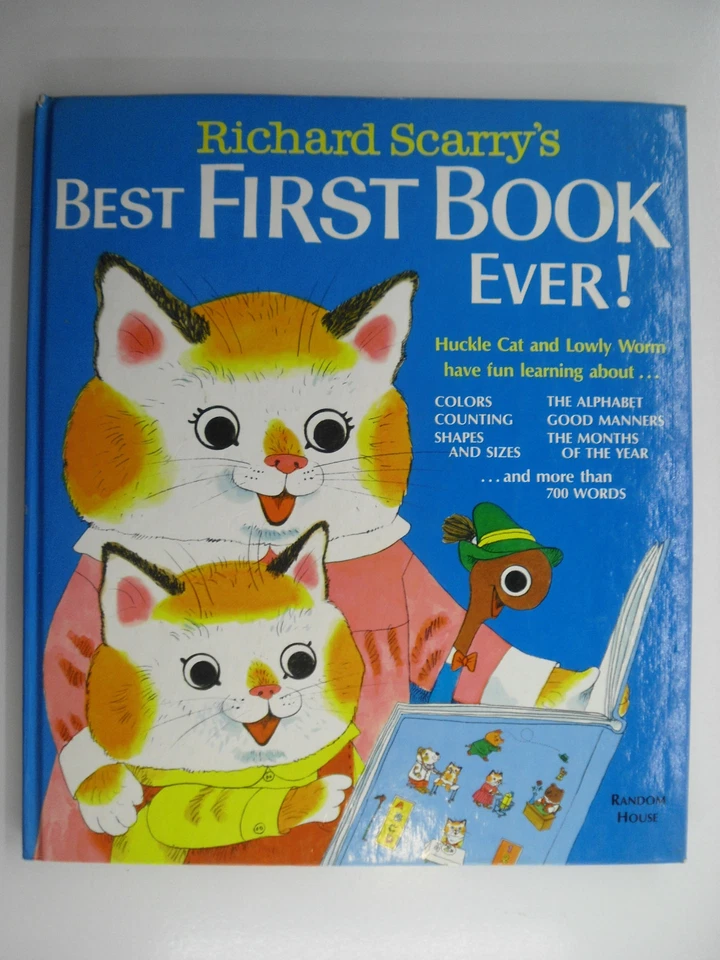 Richard Scarry's Best First Book Ever, Random House, 2nd Printing, 1979 Foto 1 de 1