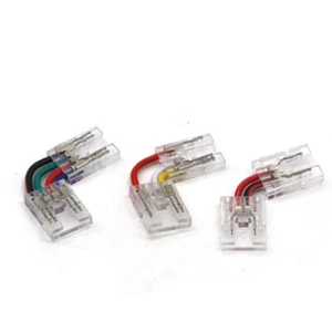 2/3/4pin COB Single Color RGB CCT LED Strip Corner Connector for LED Strip light - Picture 1 of 23