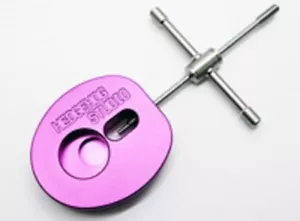 HEDGEHOG STUDIO OFFICIAL Spool Bearing Pin Remover Type:R ROYAL PURPLE - Picture 1 of 4