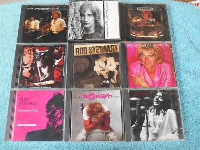 LOT OF 9 ROD STEWART CD'S. INSTANT COLLECTION! VERY GOOD! Foto 1 de 4