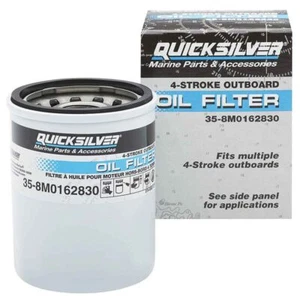 8M0162830 Oil Filter for Mercury and Mariner 4-Stroke Outboards 25-115 Hp - Picture 1 of 4