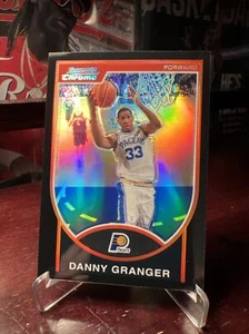 2007-08 Bowman Chrome Basketball DANNY GRANGER Pacers 88 Black Refractor /199 - Picture 1 of 3